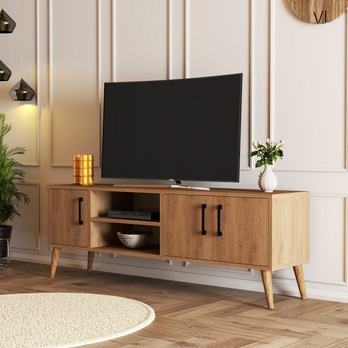 TV Komoda EXXEN dub tmavý 3