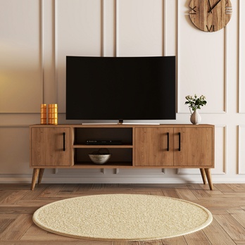 TV Komoda EXXEN dub tmavý 1