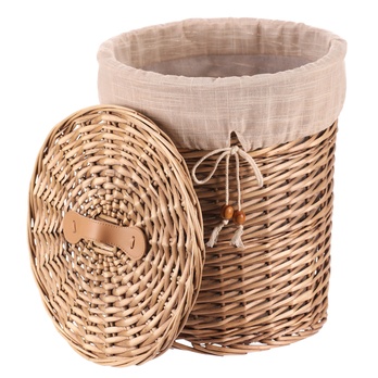 Kôš na bielizeň FABIAN prútie, priemer 31 cm 1