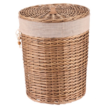 Kôš na bielizeň FABIAN prútie, priemer 37 cm 4