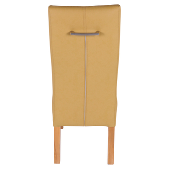 Jedálenská stolička FABIUS I buk natur/curry 3