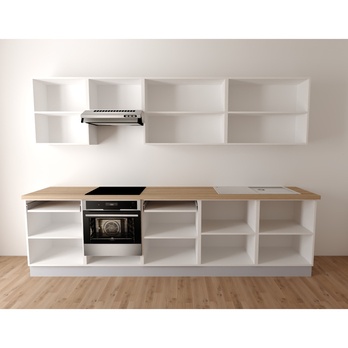 Kuchynská zostava FACHMAN B2, 304 cm dub sonoma 1