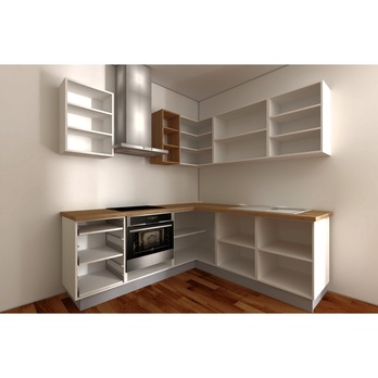 Rohová kuchynská zostava FACHMAN B20, 202x217 cm dub sonoma 1