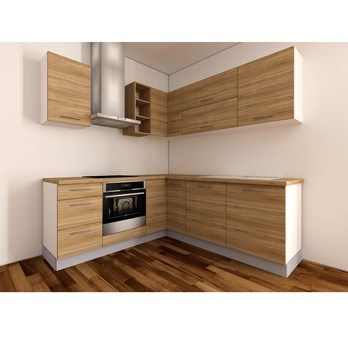 Rohová kuchynská zostava FACHMAN B20, 202x217 cm dub sonoma 2