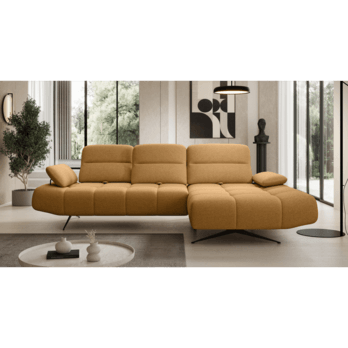 Sedacia súprava FALLON S pravá, žltá 1