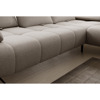 Sedacia súprava FALLON S pravá, svetlosivá 4