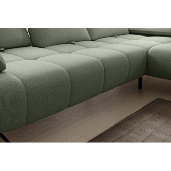 Sedacia súprava FALLON S pravá, olivová 4