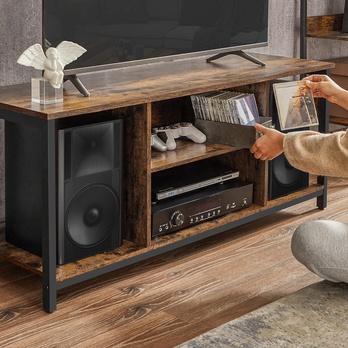 TV stolík FAM hnedá/čierna 4