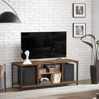 TV stolík FAM hnedá/čierna 5