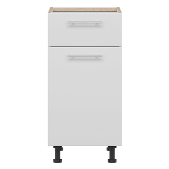 Spodná skrinka FANY 40 Z biela/biela vysoký lesk 3