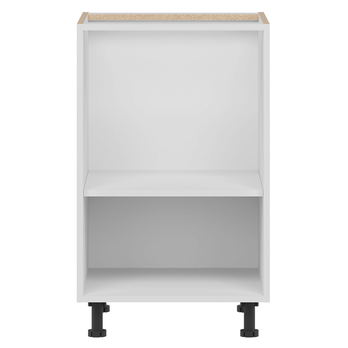 Spodná skrinka FANY 50 biela/biela vysoký lesk 4