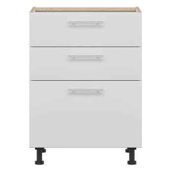 Spodná skrinka FANY 60 Z biela/biela vysoký lesk 3