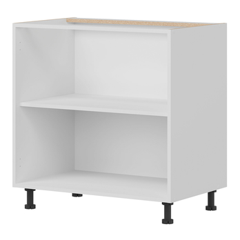 Kuchynská skrinka FANY 80 biela/biela vysoký lesk 2