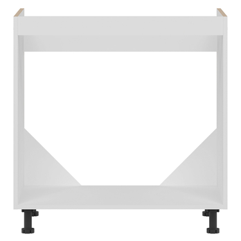 Spodná drezová skrinka FANY 80 biela/biela vysoký lesk 4