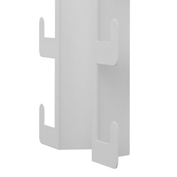 Nástenný vešiak FARELL II biela 2