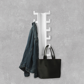 Nástenný vešiak FARELL II biela 3