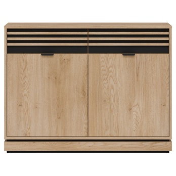 Komoda FARES FE02 dub creamona torro/čierna 3