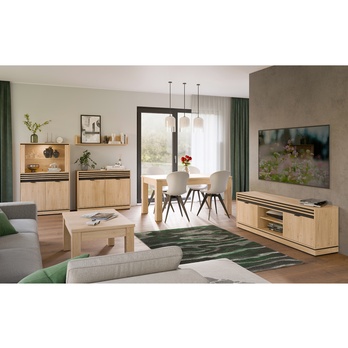 Jedálenský stôl FARES ST10 dub creamona torro 1