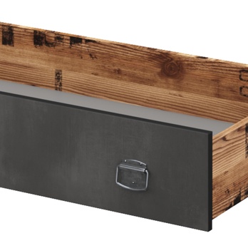 Úložný priestor pod posteľ FARGO 16 smrek canyon/sivá 3