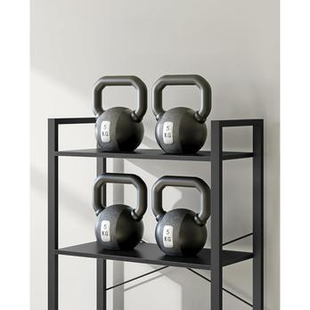 Regál FARO 3 čierna 4