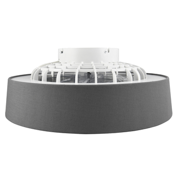 Stropné LED svietidlo s ventilátorom FARSUND čierna/sivá 3