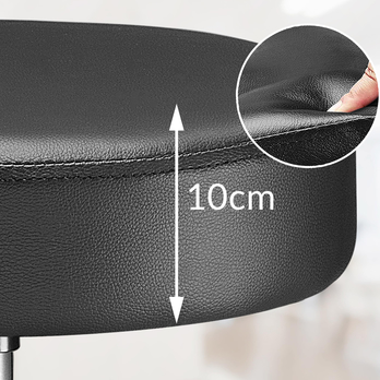 Stolička FAUX 1 čierna 2