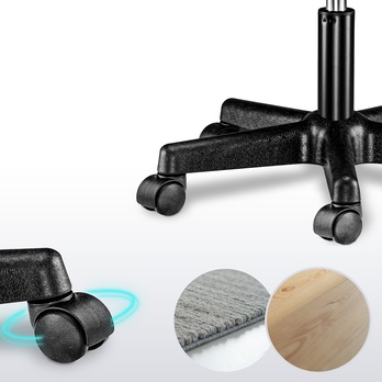 Stolička FAUX 1 čierna 4