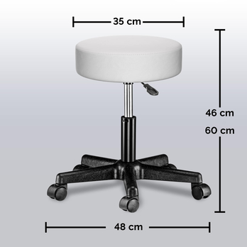 Stolička FAUX 1 biela 5