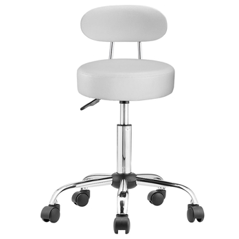 Kancelárska stolička FAUX 2 biela 1