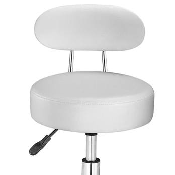 Kancelárska stolička FAUX 2 biela 4