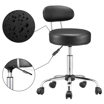 Kancelárska stolička FAUX 2 čierna 3