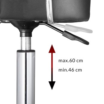 Kancelárska stolička FAUX 2 čierna 5