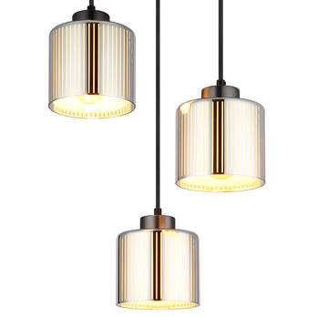 Stropné svietidlo FELICIA I čierna/chrómová 3