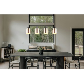 Závesné svietidlo FELICIA III čierna/chrómová 3