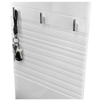 Predsieňový panel FELINO 15 biela/vysoký lesk, šírka 39 cm 3