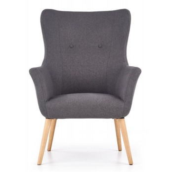 Kreslo FELIPE tmavosivá 2