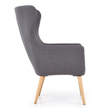 Kreslo FELIPE tmavosivá 3