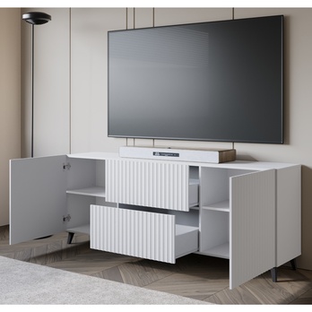 TV komoda FELISA 2 biela 2