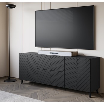 TV komoda FELISA 2 čierna 1