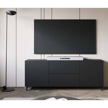 TV komoda FELISA 2 čierna 3