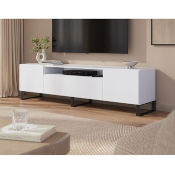 TV komoda FEMUR biela 1