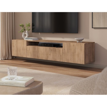 Nástenná TV komoda FEMUR dub artisan 1