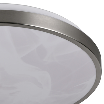 Kúpeľňové stropné LED svietidlo FENA nikel 3
