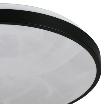 Kúpeľňové stropné LED svietidlo FENA čierna 3