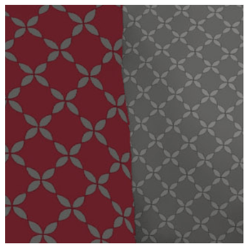 Posteľná bielizeň FENJA RUBIN vínová, 70x90 cm a 140x200 cm 2