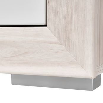 Komoda FERNANDO T19 aurum svetlá/biela vysoký lesk 7
