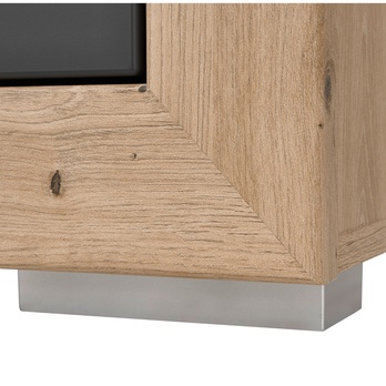 Komoda FERNANDO T19 dub artisan/matná sivá 7