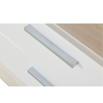 Regál FERNANDO T3 aurum svetlá/biela vysoký lesk 6