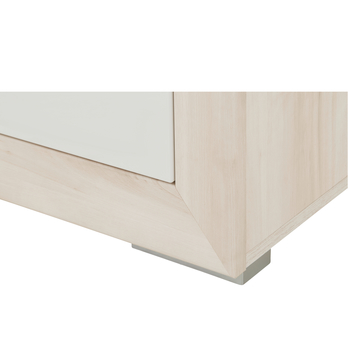 Regál FERNANDO T3 aurum svetlá/biela vysoký lesk 7