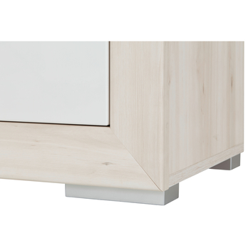 Komoda FERNANDO T4 aurum svetlá/biela vysoký lesk 7